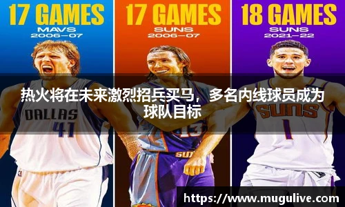 热火将在未来激烈招兵买马，多名内线球员成为球队目标
